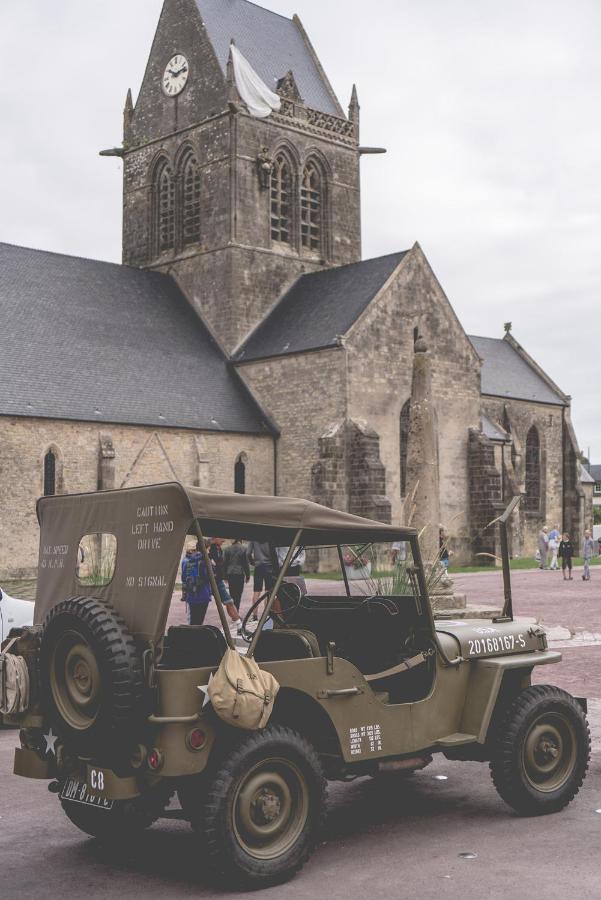 Sainte-Mère-Église Gite Le C-47 Proche Des Plages Du Debarquement מראה חיצוני תמונה